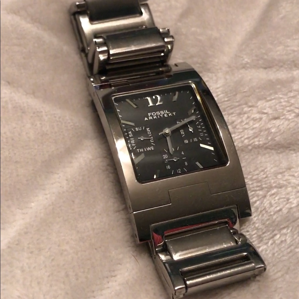Fossil Arkitect Stainless Steel Watch